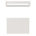 Ver imagem 4 de Conjunto de Mesa Dobrável e Prateleira para Home Office ou Escritório