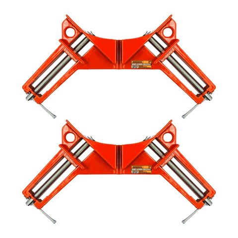 Kit 2 Grampos Sargento Angular 90 Graus Cantoneira Arsenal