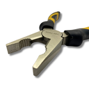 Ver imagem 2 de Alicate Universal Niquelado 8" 200mm Aço Carbono Ferramenta Profissional Multiuso Cabo Emborrachado