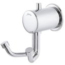 Ver imagem 1 de Kit 2 Cabides Duplo 407 C 40 Meber Metais Cinza/Cromado