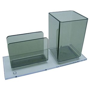 Porta Lápis e Lembrete Fumê 9381 - Acrimet