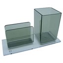 Ver imagem 1 de Porta Lápis e Lembrete Fumê 9381 - Acrimet