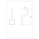 Ver imagem 3 de Kit 2 Cabides Origami Matte Meber