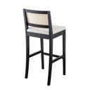 Ver mais imagens de Kit 4 Banquetas com Encosto e Apoio para Pés Tiê CabeCasa MadeiraOriginals