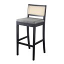 Ver imagem 6 de Kit 4 Banquetas com Encosto e Apoio para Pés Tiê CabeCasa MadeiraOriginals