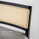 Ver imagem 5 de Kit 4 Banquetas com Encosto e Apoio para Pés Tiê CabeCasa MadeiraOriginals