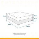 Ver imagem 2 de Cama Box com Colchão de Espuma D33 Ortobom ISO 100 Casal 138 cm