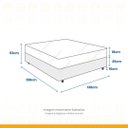 Ver imagem 6 de Cama Box com Colchão de Espuma D33 Ortobom Iso 100 Casal 138cm