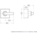 Ver imagem 2 de Kit 3 Acabamentos Docol para Registro Deca e Similares 1/2", 3/4" e 1" Docol