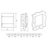 Quadro de Distribuicao Protectbox 48m Legrand Embutir 135004 - 5