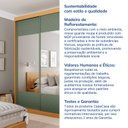 Ver imagem 7 de Guarda-roupa Casal 3 Portas de Correr Ripadas com Espelho Samambaia CabeCasa MadeiraOriginals