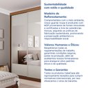 Ver imagem 7 de Guarda-roupa Casal 3 Portas de Correr Ripadas com Espelho Samambaia CabeCasa MadeiraOriginals