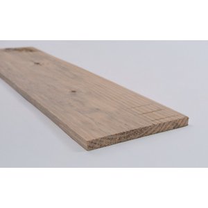 Tábua Aplainada Prateleira/artesanato de Pinus Tratado com Nós 23x1,8x95 Centímetros - Natural Único