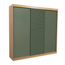 Ver mais imagens de Guarda-roupa Casal 3 Portas de Correr Samambaia CabeCasa MadeiraOriginals