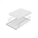 Ver imagem 2 de Porta Ovos de Geladeira Ps Branco 21 Ovos 33x20.5x7.5cm