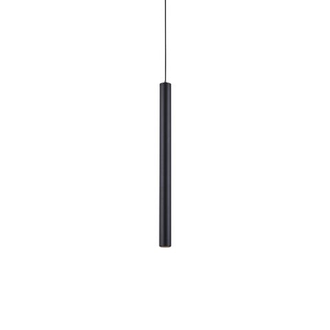 Lustre Pendente Nordecor Dunn 2689 Preto Led Bivolt
