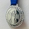 20 Medalhas Vôlei 4,5cm Honra Mérito Participação + Fita Prata - 4