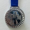 Ver imagem 3 de 20 Medalhas Vôlei 4,5cm Honra Mérito Participação + Fita Prata