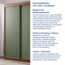 Ver imagem 7 de Guarda-Roupa Solteiro 2 Portas 1 Porta Ripada Samambaia CabeCasa MadeiraOriginals