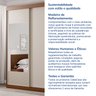 Guarda-Roupa Solteiro 2 Portas 1 Porta com Espelho Samambaia CabeCasa MadeiraOriginals - 7