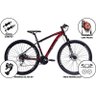 Bicicleta Aro 29 Mtb Ecos Aluminio 27 Marchas Cambio Shimano Altus Suspensao Com Trava Freios A Disc - 5