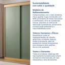 Ver imagem 7 de Guarda-Roupa 2 Portas Samambaia CabeCasa MadeiraOriginals Marrom/Carvalho/Verde