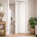 Ver imagem 1 de Porta Camarão Sarrafeada Branca 60x210cm + Kit Ferragem