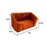 Cama - Poltrona Pet Theo Veludo:terracota - 4