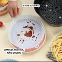 Ver imagem 4 de Forma Airfryer Microondas Fritadeira Silicone Reutilizável