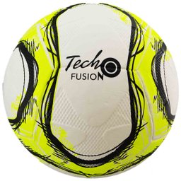 Bola Kagiva Slick Futsal Tech Fusion Impermeável - Único - Branco / Amarelo - 2