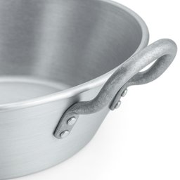 Tacho Aluminio Polido Profissional 35cm 7l Nacional - 5