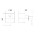 Ver imagem 2 de Kit 2 Acabamentos para Registro Fabrimar 1 1/2" e 1 1/4" Breezy Docol