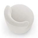 Ver imagem 7 de Kit Sofá e 02 Poltronas Orgânicas Living Bob com Almofadas Bouclê Off White - Desk Design