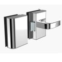 Ver imagem 2 de Fechadura Soprano Blindex Eletrica Vidro com Vidro Externa Blindex 12V Alavanca