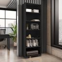 Ver imagem 3 de Kit 3 Peças com Escrivaninha Gávea e 2 Armários