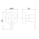 Ver imagem 2 de Kit 2 Acabamentos para Registro Fabrimar 1/2 e 3/4 Gali Docol