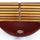 Ver imagem 2 de Cuba Vidro Oval 48cm com Torneira e Valvula