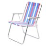 Cadeira Dobrável Alta Alumínio Praia Piscina Varanda 25500 - Bel Lazer - 1