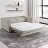 Sofá Cama Casal Marcelle 2 Lugares em Bouclé Talento Móveis Off White - 5