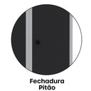 Ver mais imagens de Roupeiro Aço Linha Light 20 Portas - GR304-20 Cinza-Preto