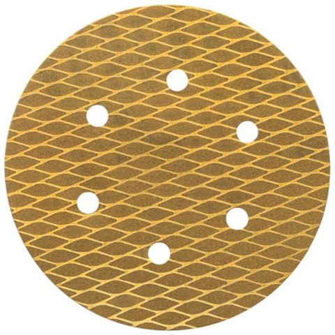 Disco Abrasivo Papel 150mm Grão 220 com 5 Peças - At515-220 - Pincéis Atlas Disco Abrasivo Papel 150