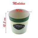 Ver imagem 4 de Kit 4 Mini Vasos de Planta Cachepot Estampados Decorados 12,5cm
