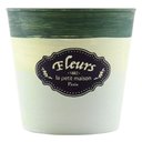 Ver imagem 1 de Kit 4 Mini Vasos de Planta Cachepot Estampados Decorados 12,5cm