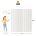Ver imagem 6 de Painel Ripado em Placa 2,85x12,2 (1,96m²) Poliestireno
