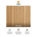 Ver imagem 7 de Painel Ripado em Placa 2,85x12,2 (1,96m²) Poliestireno
