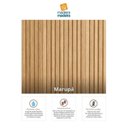 Ver imagem 7 de Painel Ripado em Placa 2,85x12,2 (1,96m²) Poliestireno