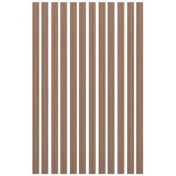 Painel Ripado de Poliestireno 12 Barras de 2,85m X12,2cm Venda em (3,92m²) Ruffino - 9 Painel Ripado de Poliestireno 12 Barras de 2,85m X12,2cm Venda em (3,92m²) Ruffino - 9