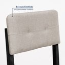 Ver imagem 4 de Kit 2 Cadeiras Estofadas Tiê CabeCasa MadeiraOriginals