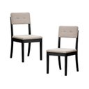 Ver imagem 1 de Kit 2 Cadeiras Estofadas Tiê CabeCasa MadeiraOriginals