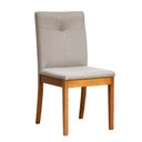 Ver mais imagens de Kit 2 Cadeiras Estofadas Tiê Maxx CabeCasa MadeiraOriginals